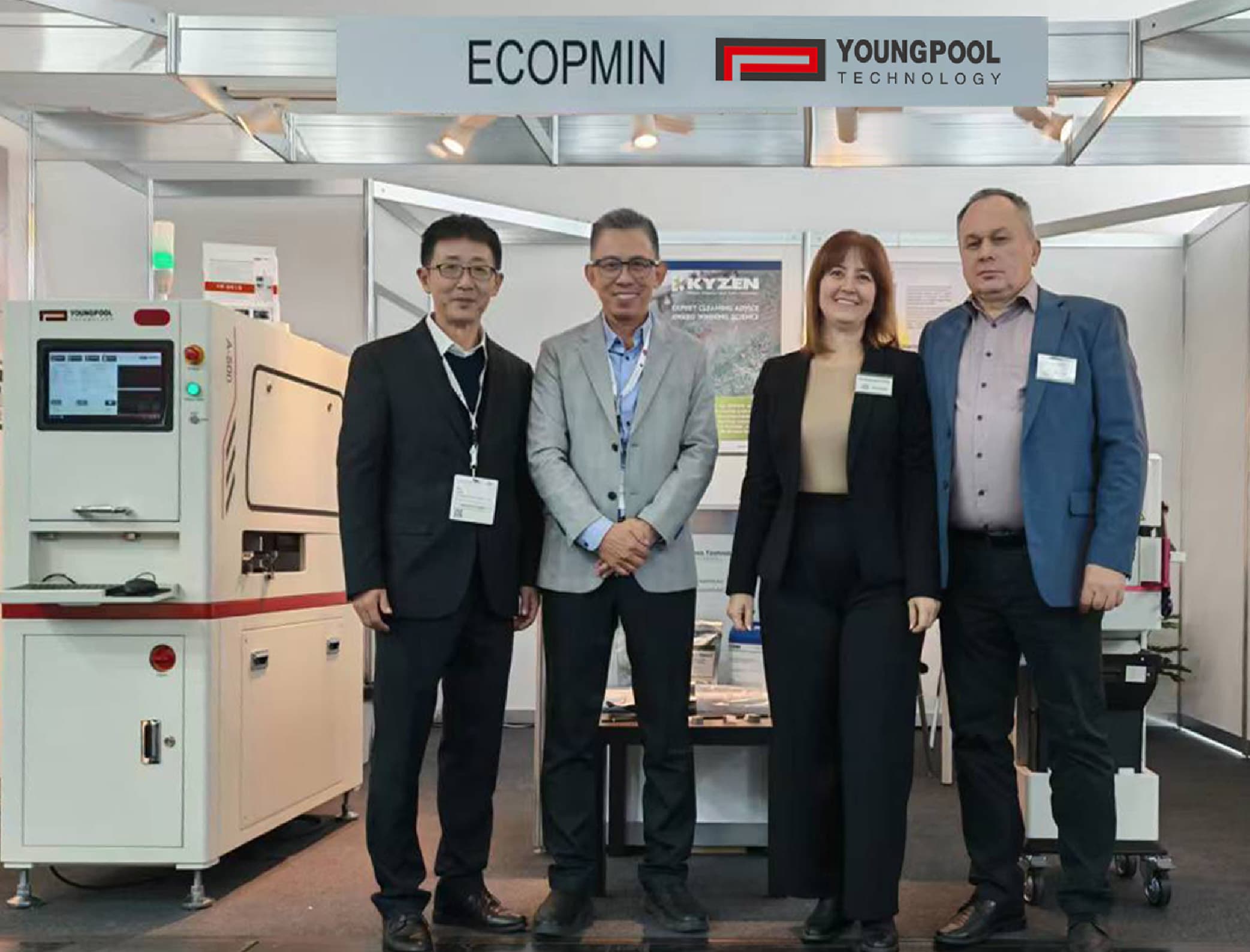 Youngpool Technology remporte un franc succès au salon Productronica 2025 en Allemagne.