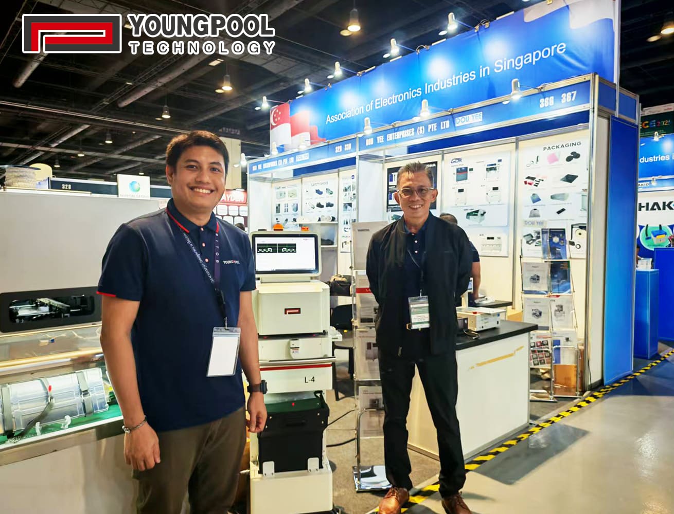 Youngpool Technology remporte un succès total au salon PSECE des Philippines.