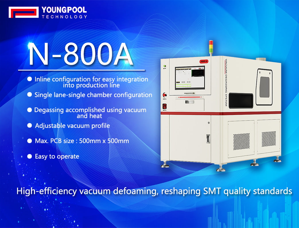 Dégazage sous vide haute efficacité : redéfinition des normes de qualité CMS - Solution de dégazage sous vide Youngpool Technology N-800A